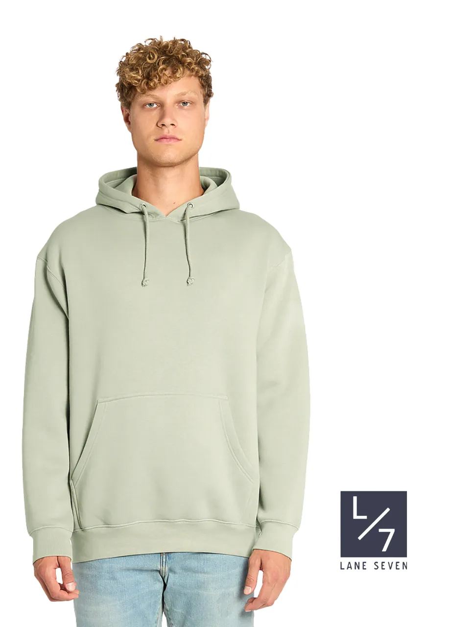 340G Matcha Heavyweight Pullover Hooidie Lane Seven