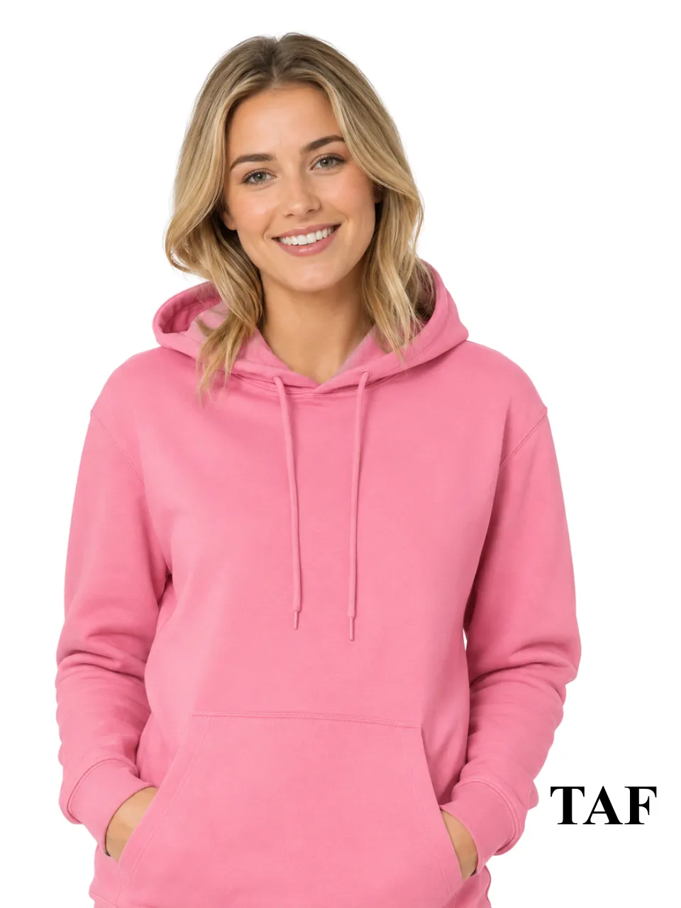 300g Pink Heavy Hoodie TAF