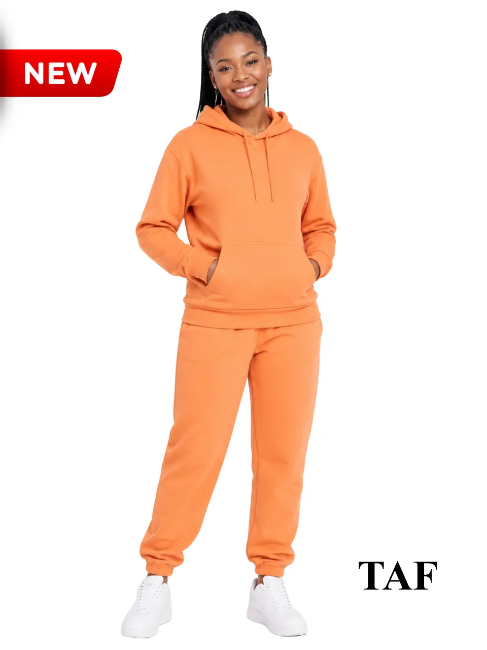 300g Orange Two Piece Tracksuit TAF